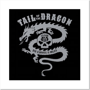 tail of the dragon Posters and Art